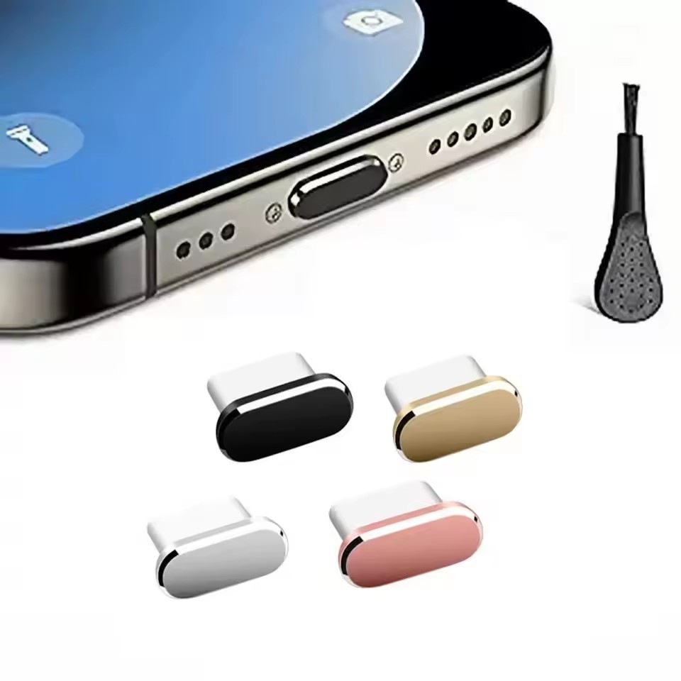 Travel Plug Type C - 4Pcs USB C Dust Plug With