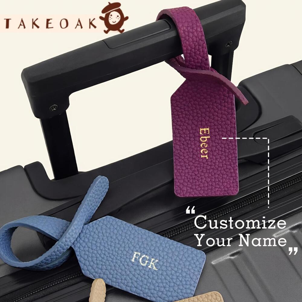 Travel Accessories Luggage Straps - Custom Name Luggage Tag for Suitcases