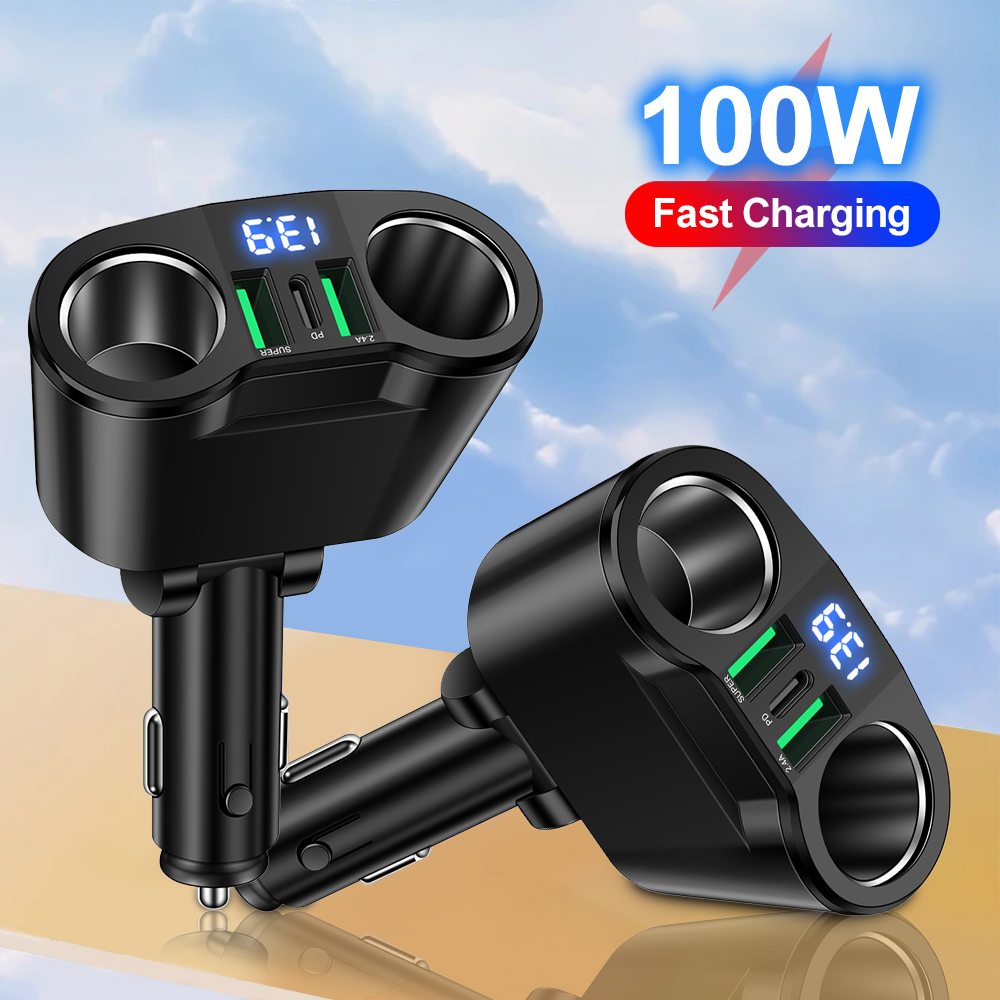Travel Plug Type C - USB Car Charger Adapter Type C