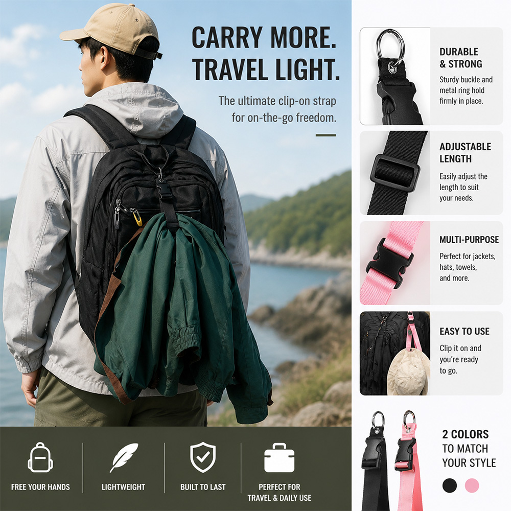 Travel Accessories Luggage Straps - Portable Anti-Theft Luggage Strap Durable Outdoor