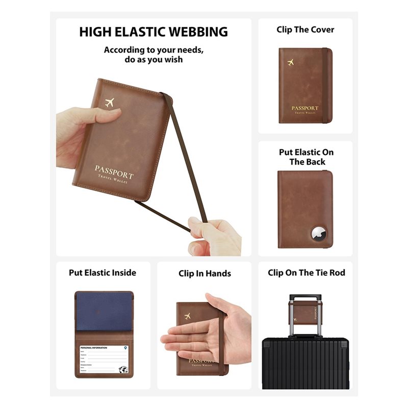 ABRT-Passport Holder With RFID - Travel Accessories For Plane ulasan dan harga