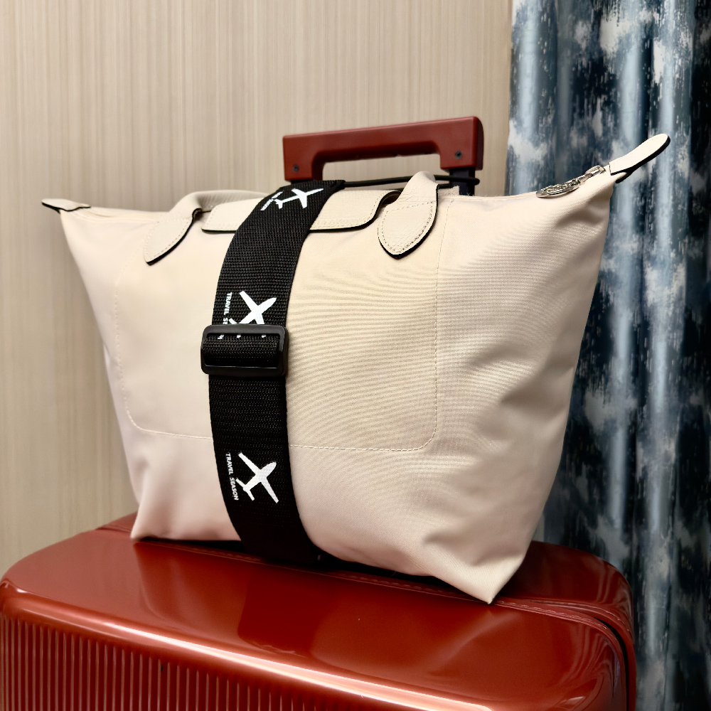 Aircraft Printed Nylon Luggage - Travel Accessories Luggage Straps ulasan dan harga