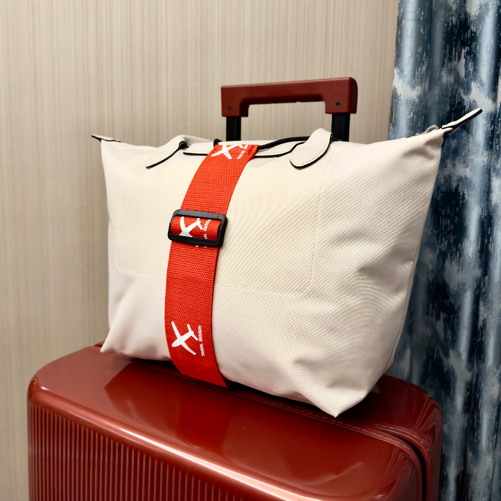 Aircraft Printed Nylon Luggage - Travel Accessories Luggage Straps ulasan dan harga