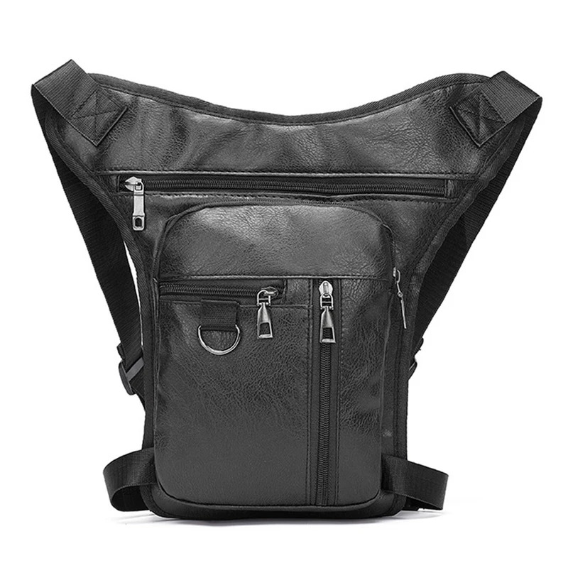 Pu Leather Drop Leg Bag Thigh  - Travel Accessories Hip Belt ulasan dan harga