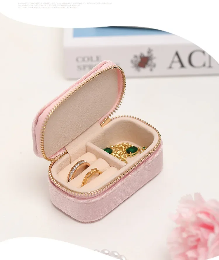 Mini Travel Jewelry Box, Ring  - Travel Jewellery & Accessories Organiser ulasan dan harga