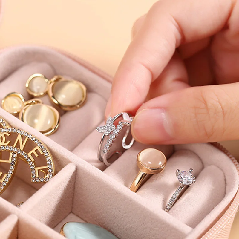 Purple Letters Jewelry Box Wed - Travel Jewellery & Accessories Organiser ulasan dan harga