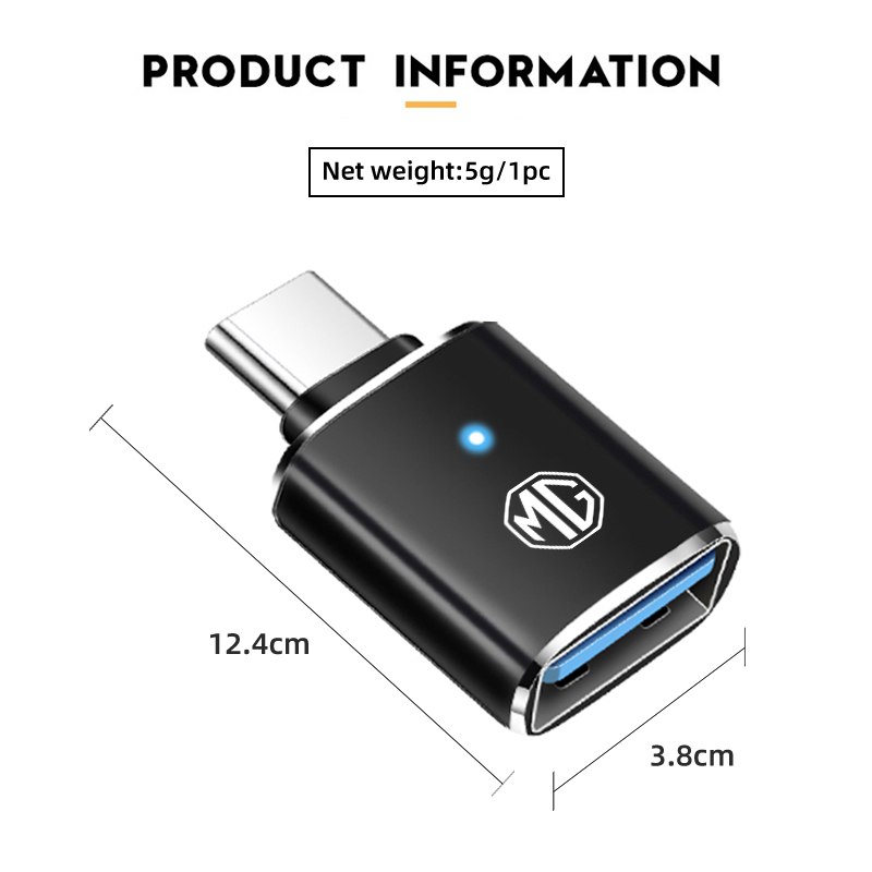 Car LED Type C To USB 3.0 Adap - Travel Plug Type C ulasan dan harga