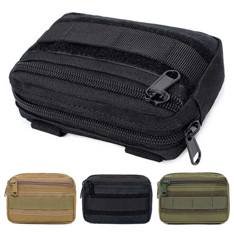 Double Layer EDC Pack Men Moll - Travel Accessories Hip Belt ulasan dan harga