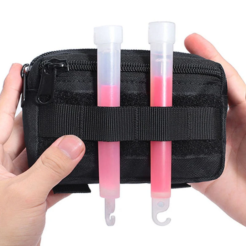 Double Layer EDC Pack Men Moll - Travel Accessories Hip Belt ulasan dan harga
