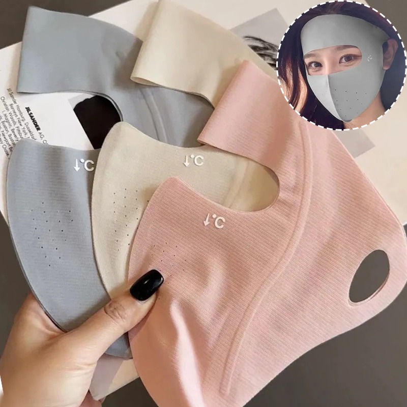 New Full-Face UV Face Mask Reu - Travel Accessories Aesthetic ulasan dan harga