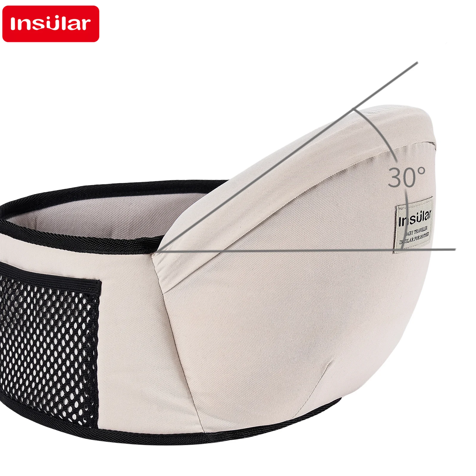 Thickened Baby Hip Seat Carrie - Travel Accessories Hip Belt ulasan dan harga