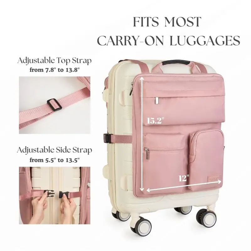 Multi‑Pockets Luggage Organize - Travel Accessories Luggage Straps ulasan dan harga
