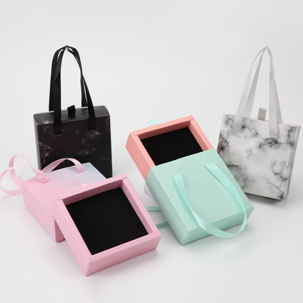 Jewelry Drawer Box with Handle - Travel Jewellery & Accessories Organiser ulasan dan harga