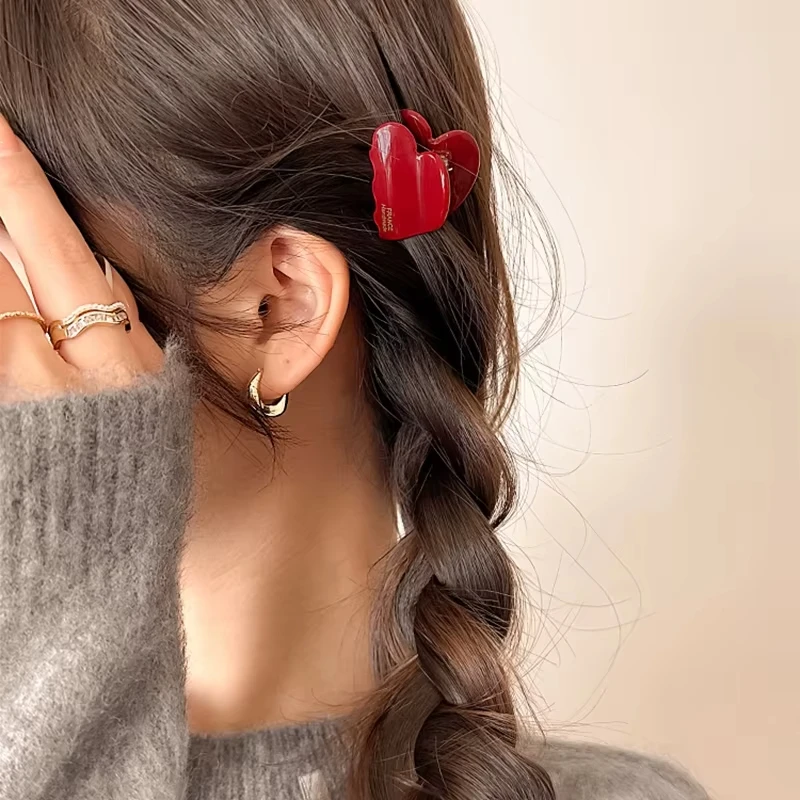 Small Hair Claw Acetate Hair C - Travel Accessories Aesthetic ulasan dan harga