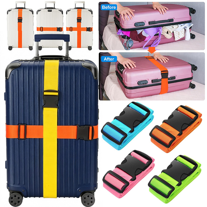 NEW Straight Shaped Luggage St - Travel Accessories Luggage Straps ulasan dan harga