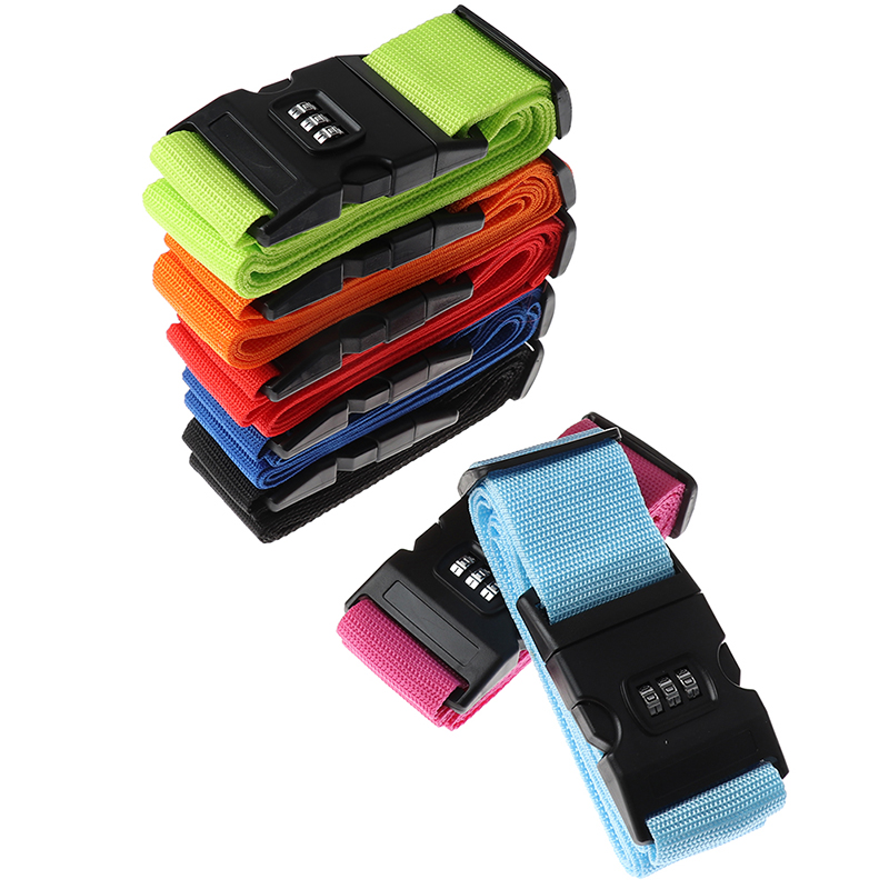 2M Rainbow Password Lock Packi - Travel Accessories Luggage Straps ulasan dan harga