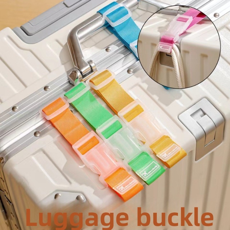 5pcs Random Color Adjustable L - Travel Accessories Luggage Straps ulasan dan harga