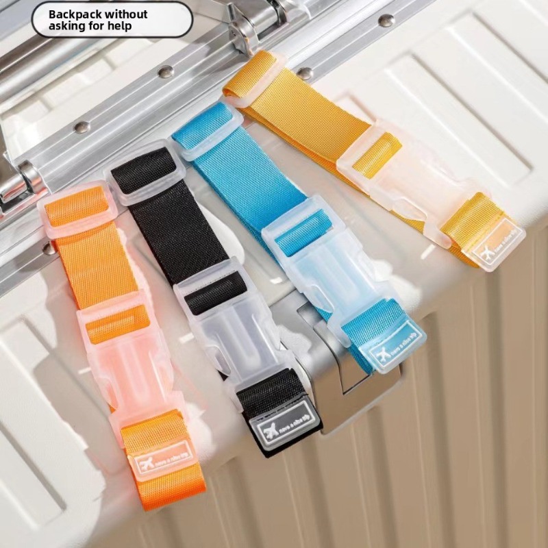 5pcs Random Color Adjustable L - Travel Accessories Luggage Straps ulasan dan harga