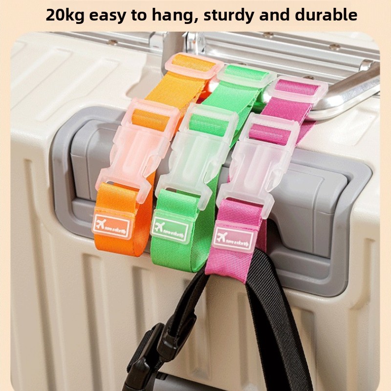5pcs Random Color Adjustable L - Travel Accessories Luggage Straps ulasan dan harga