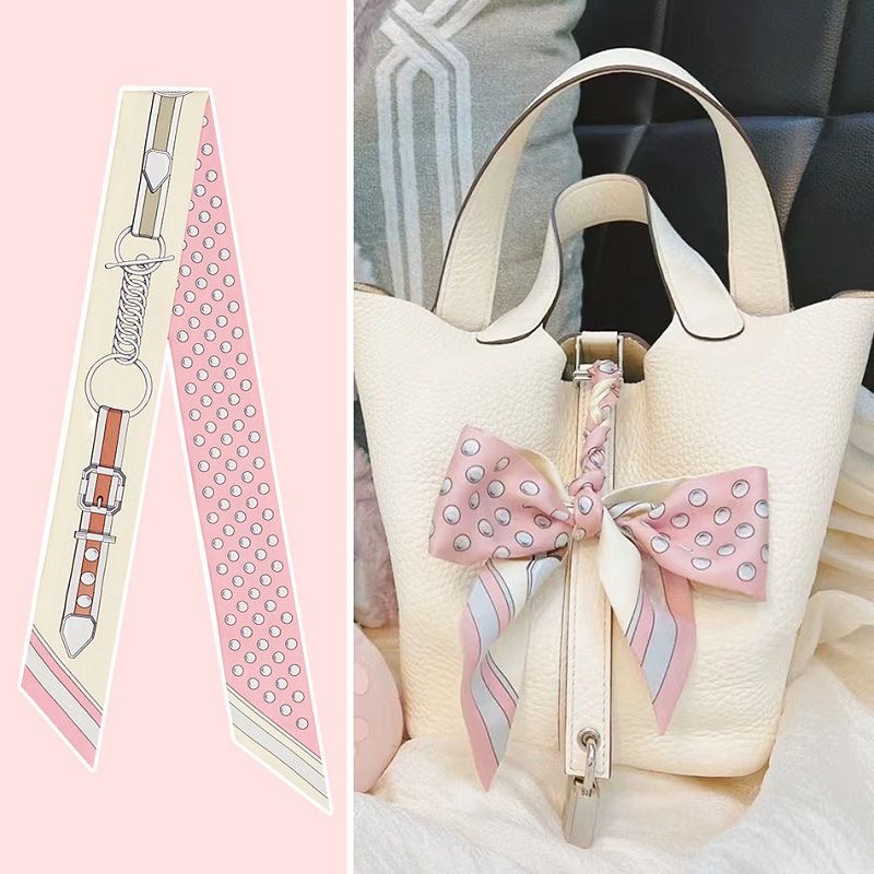 Women Summer Pink Polka Dot Sc - Travel Accessories Aesthetic ulasan dan harga