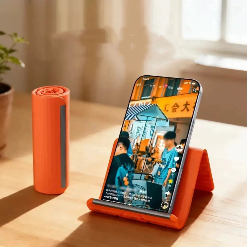 Lazy Portable Phone Stand Sili - Travel Accessories Organizer ulasan dan harga