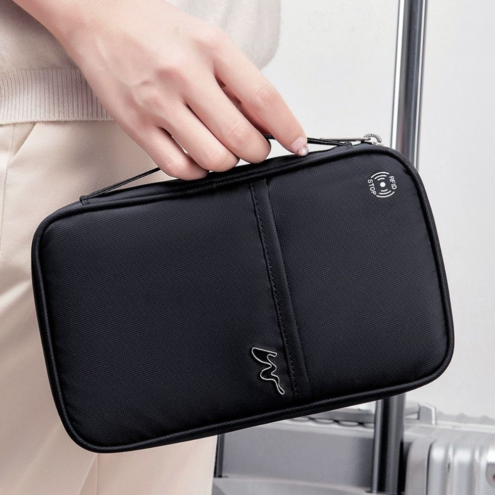 Portable Polyester Card Case L - Travel Accessories For Plane ulasan dan harga