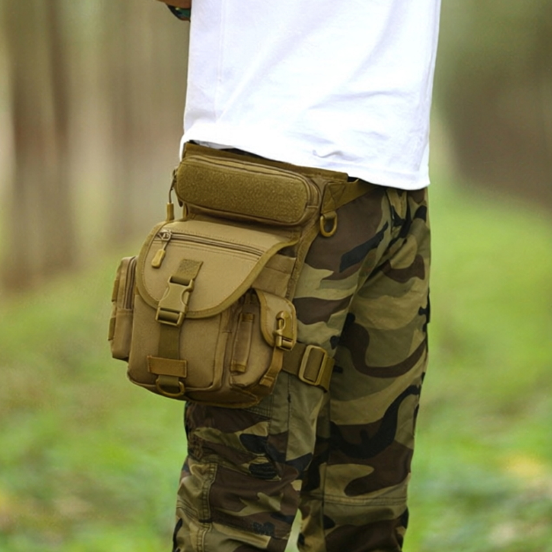 New Men's Waterproof Leg Wrap  - Travel Accessories Hip Belt ulasan dan harga