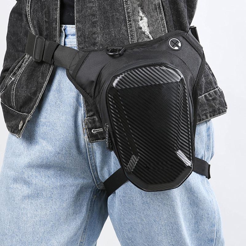 Motorcycle Leg Side Bag EVA Wa - Travel Accessories Hip Belt ulasan dan harga