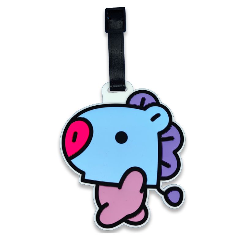 BT21 cartoon cute keychain Kaw - Travel Accessories Organizer ulasan dan harga