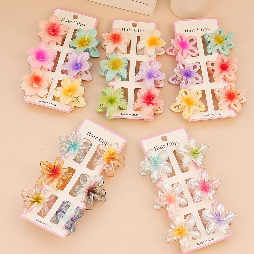 6Pcs Fashion Colorful Transpar - Travel Accessories Aesthetic ulasan dan harga