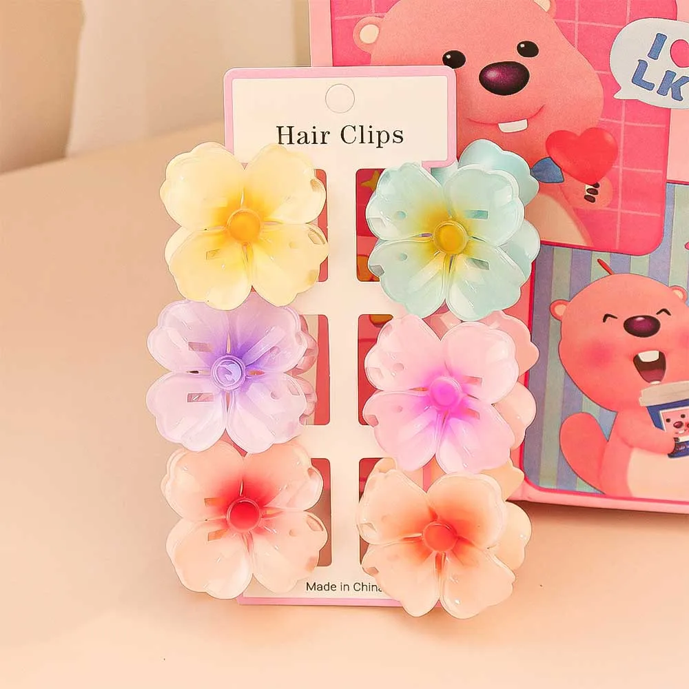 6Pcs Fashion Colorful Transpar - Travel Accessories Aesthetic ulasan dan harga