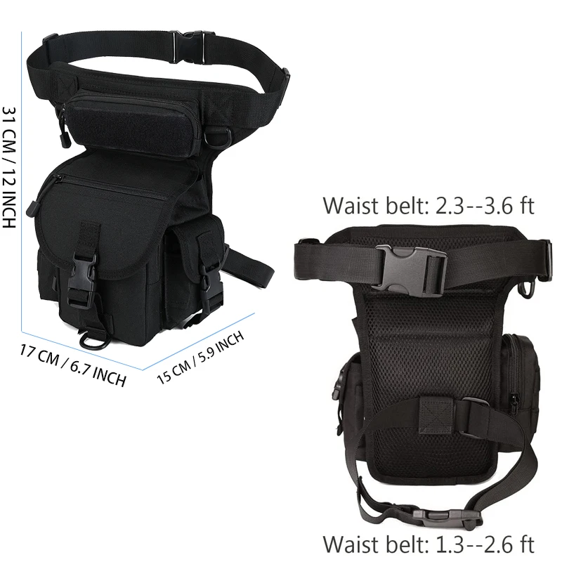 New Men's Waterproof Leg Wrap  - Travel Accessories Hip Belt ulasan dan harga