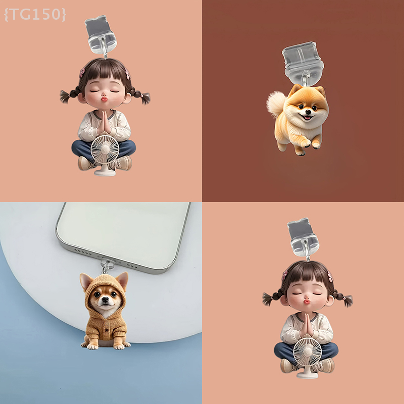 Mobile Phone Dust Plug Pendant - Travel Plug Type C ulasan dan harga