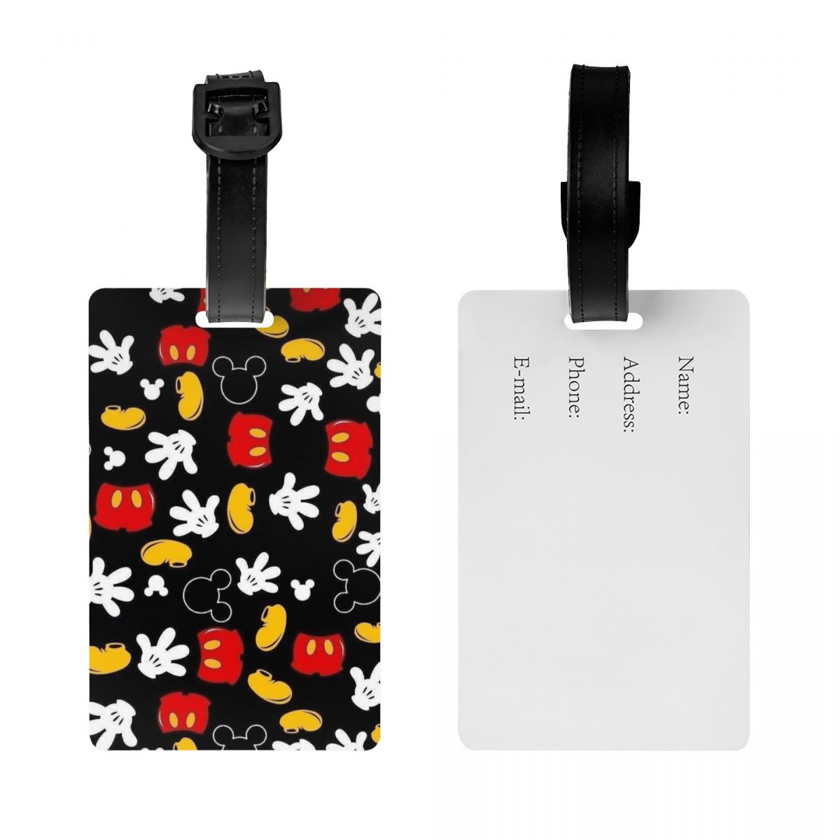 Custom M-Mouse  Luggage Tag fo - Luggage Cover Protector ulasan dan harga