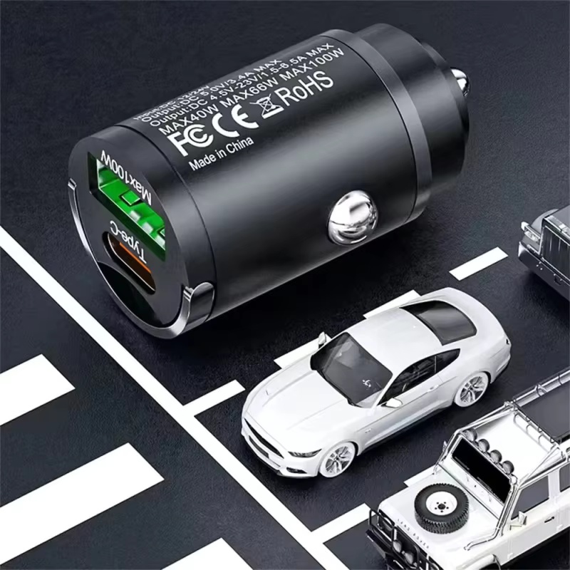 100W PD USB Car Charger Lighte - Travel Plug Type C ulasan dan harga