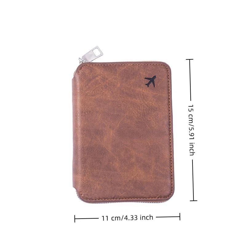 Zippered Passport Case Large C - Travel Accessories For Plane ulasan dan harga