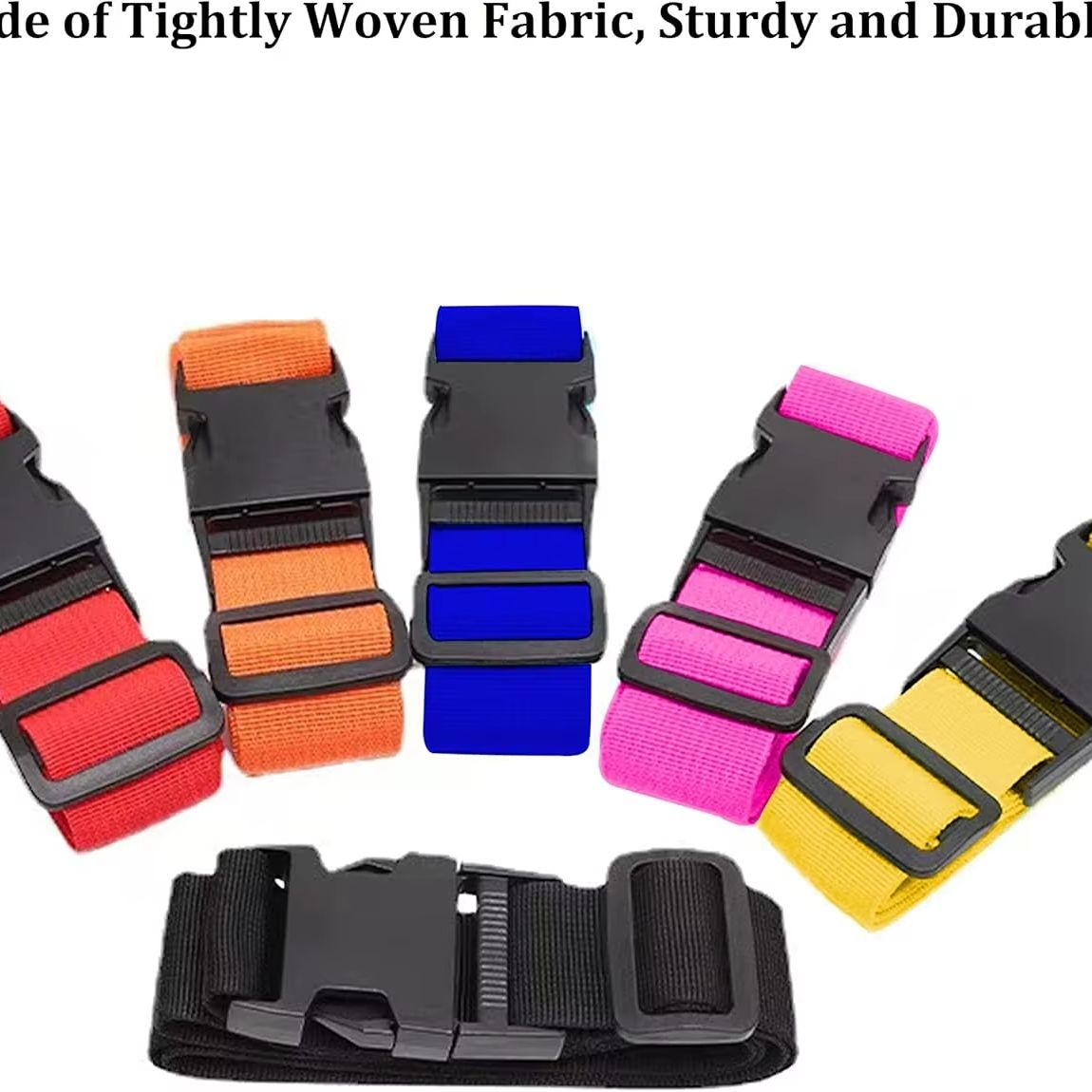 Bright Color Adjustable Luggag - Travel Accessories Luggage Straps ulasan dan harga