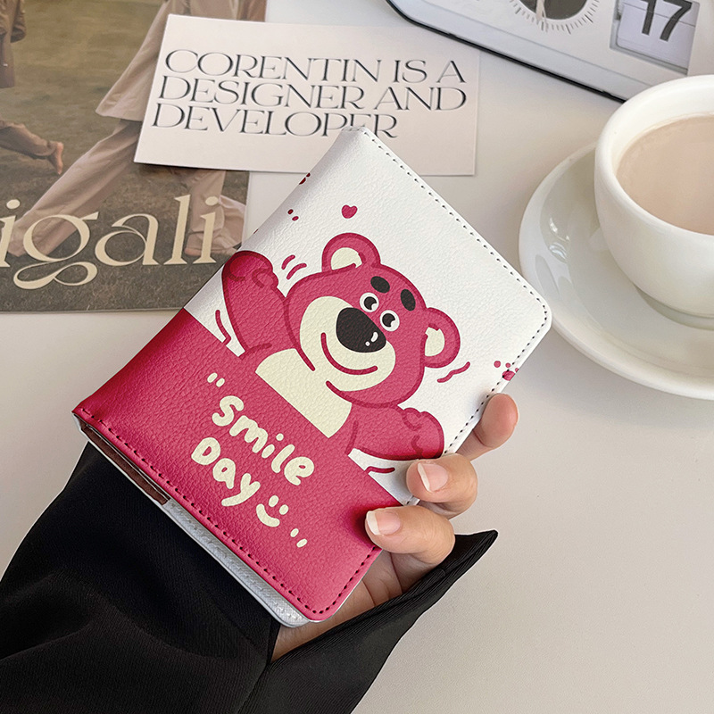 Cute Panda Passport Cover Girl - Travel Accessories For Plane ulasan dan harga