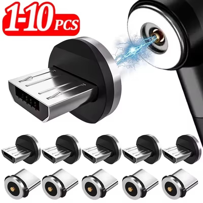 1/5/10PCS USB-A Type C Magneti - Travel Plug Type C ulasan dan harga