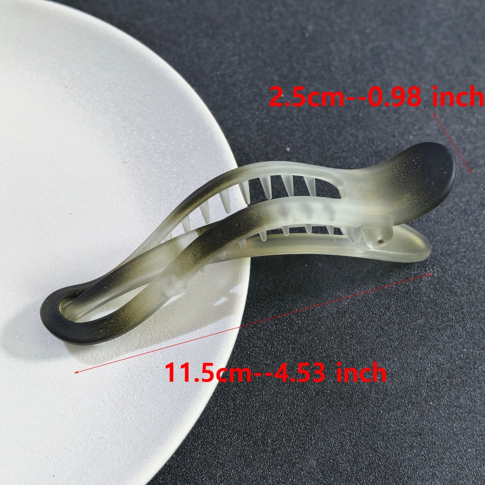 Large Flat Duckbill Hair Claw  - Travel Accessories Aesthetic ulasan dan harga