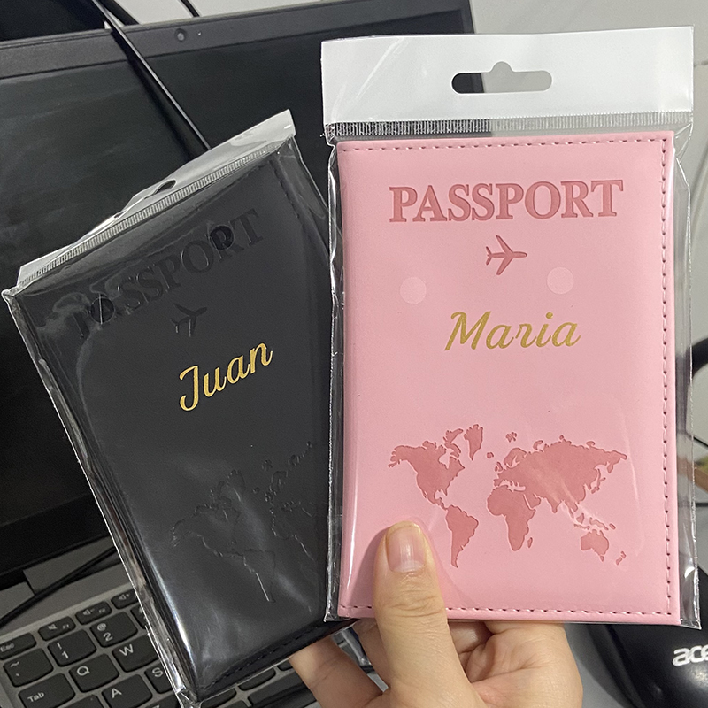 Custom Gold Color Name on Pass - Travel Accessories For Plane ulasan dan harga