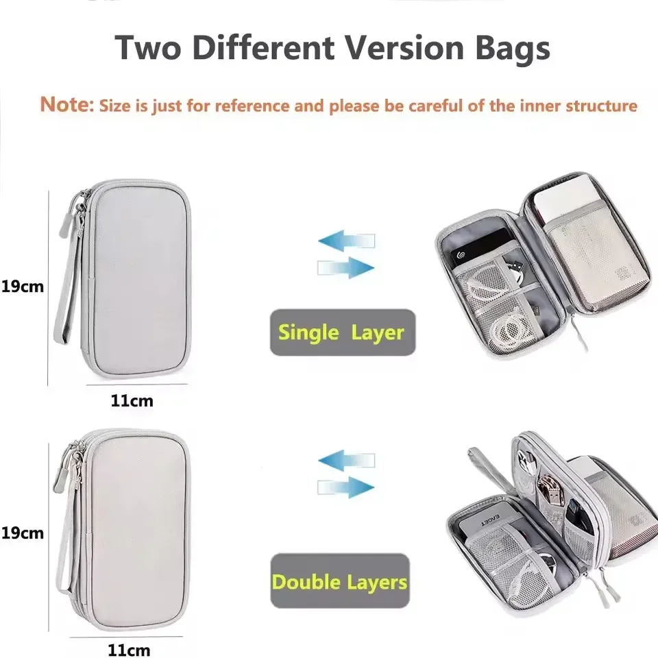 Travel Cable Bag Portable Digi - Travel Accessories Organizer ulasan dan harga