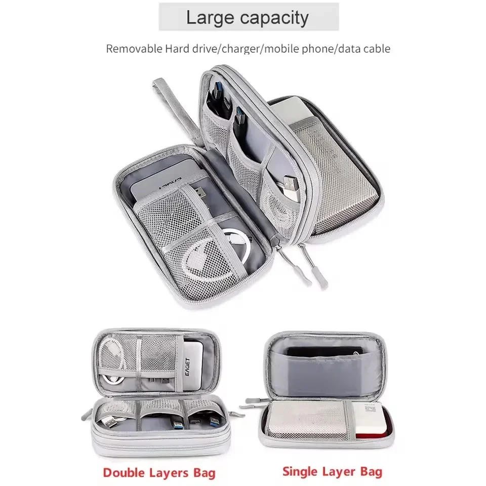 Travel Cable Bag Portable Digi - Travel Accessories Organizer ulasan dan harga