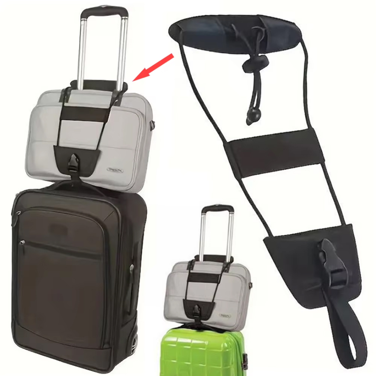 Travel Luggage Connecting Stra - Travel Accessories Luggage Straps ulasan dan harga