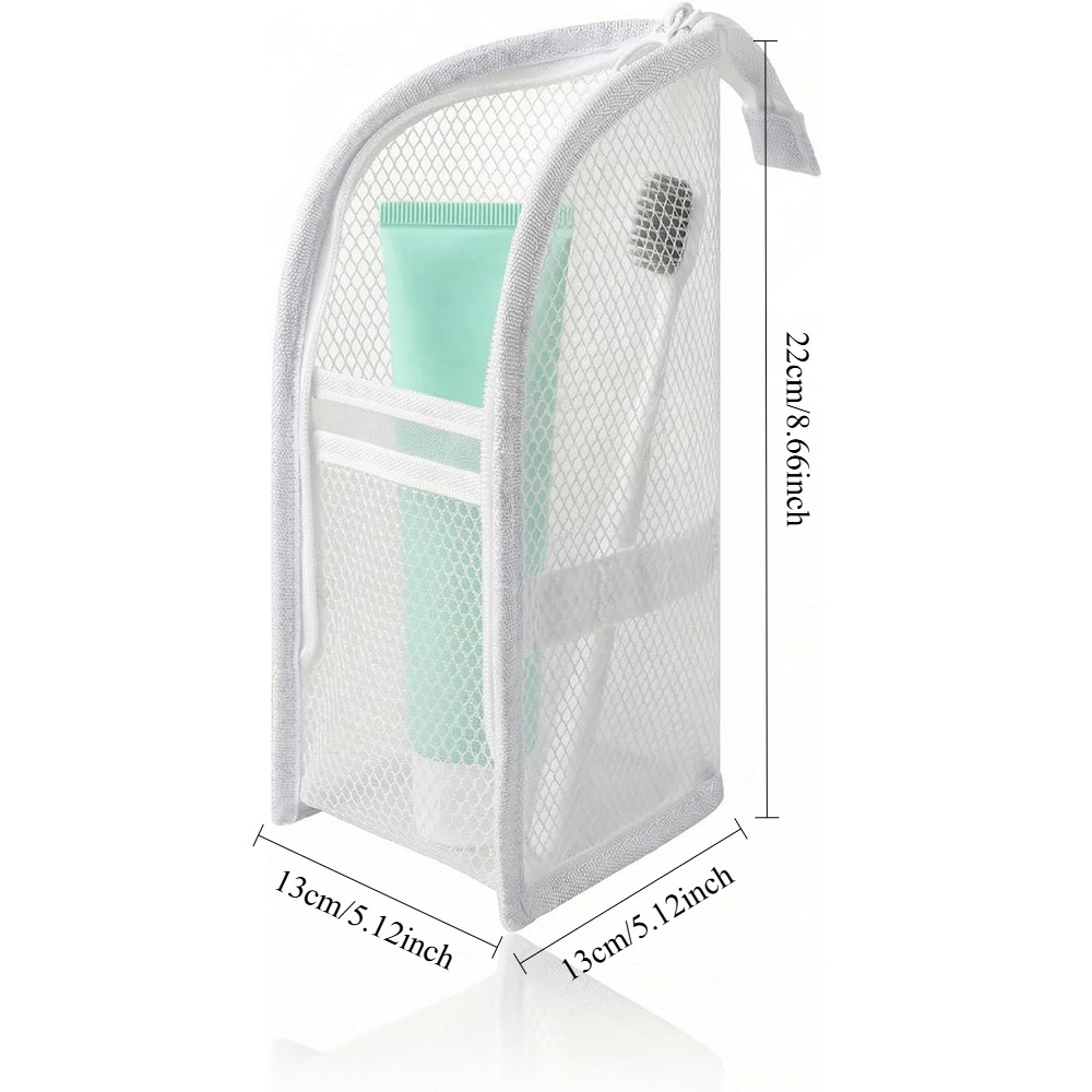 Mesh Toiletry Bag Breathable Q - Travel Accessories Organizer ulasan dan harga