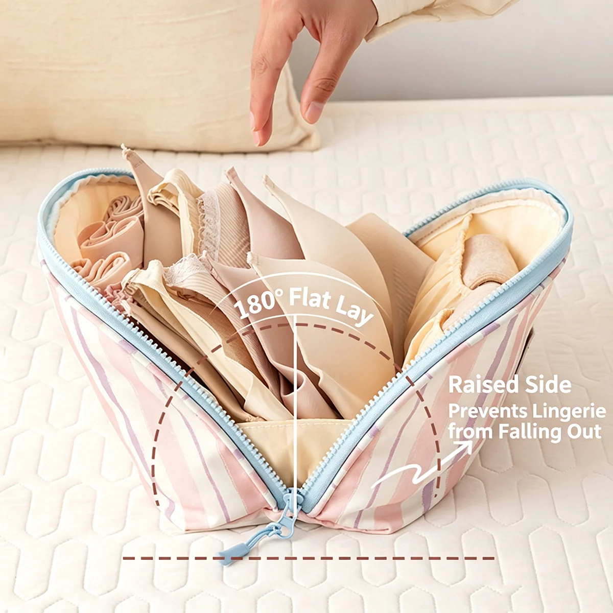 Underwear Storage Bag Portable - Travel Accessories Organizer ulasan dan harga