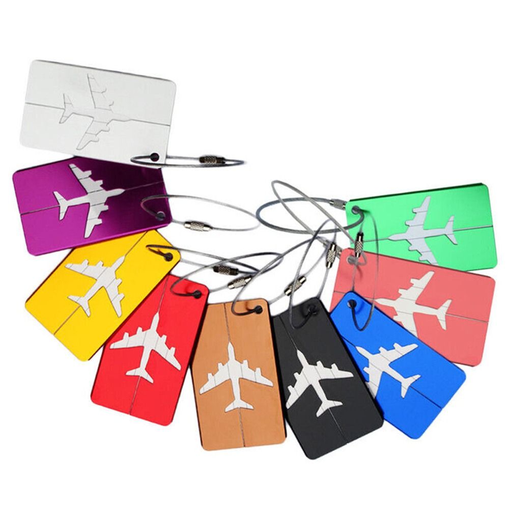 Aluminium Travel Luggage Tags  - Travel Accessories For Plane ulasan dan harga