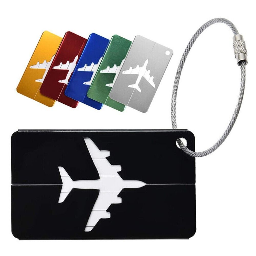Aluminium Travel Luggage Tags  - Travel Accessories For Plane ulasan dan harga