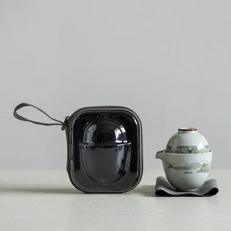 Shanshui One Pot Two Cups Port - Travel Accessories Company ulasan dan harga