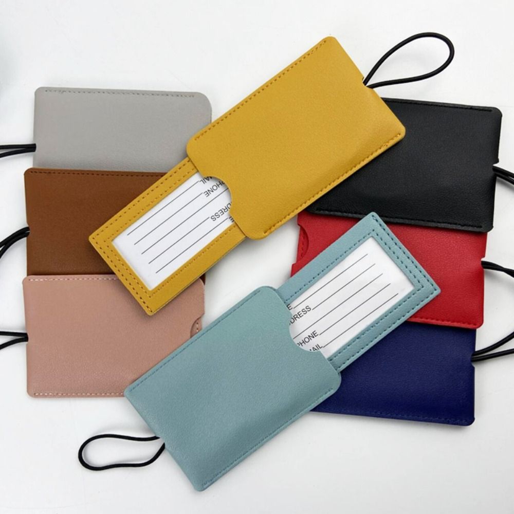PU Leather Pull out Luggage Ta - Travel Accessories Luggage Straps ulasan dan harga